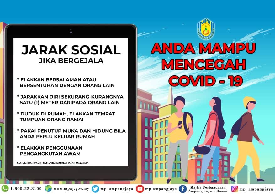 Anda Mampu Mencegah Covid 19 Portal Rasmi Majlis Perbandaran Ampang Jaya Mpaj