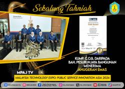 COB - MENERIMA ANUGERAH EMAS
