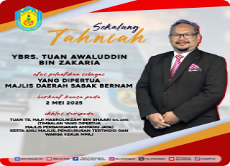 SEKALUNG TAHNIAH KEPADA YBRS. TUAN AWALUDDIN BIN ZAKARIA
