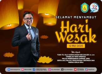 SELAMAT MENYAMBUT HARI WESAK 