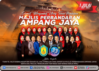 SELAMAT MENYAMBUT ULANG TAHUN PENUBUHAN MPAJ KE-33
