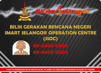 TALIAN BILIK GERAKAN BENCANA NEGERI, SMART SELANGOR OPERATION CENTRE (SSOC)