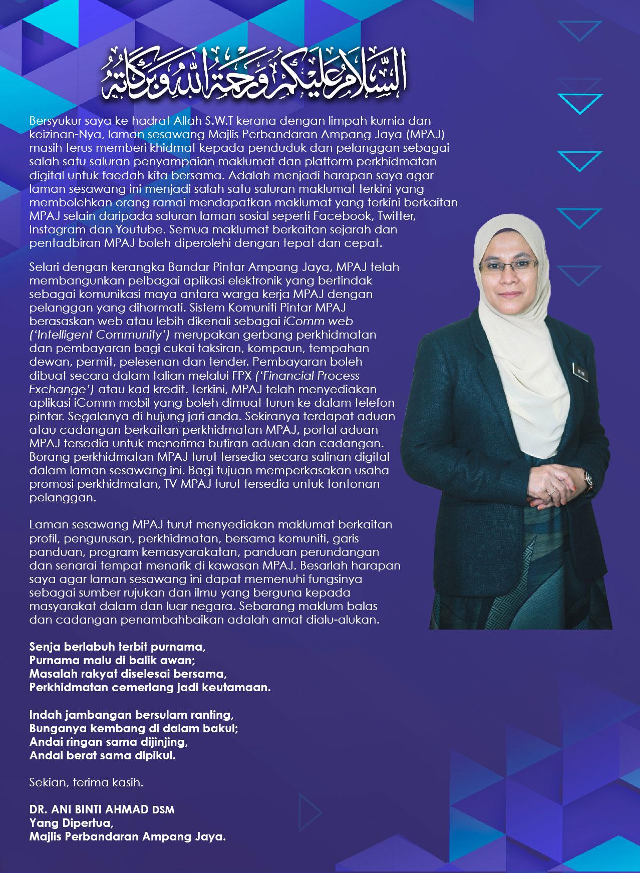 Perutusan YDP Dr. Ani