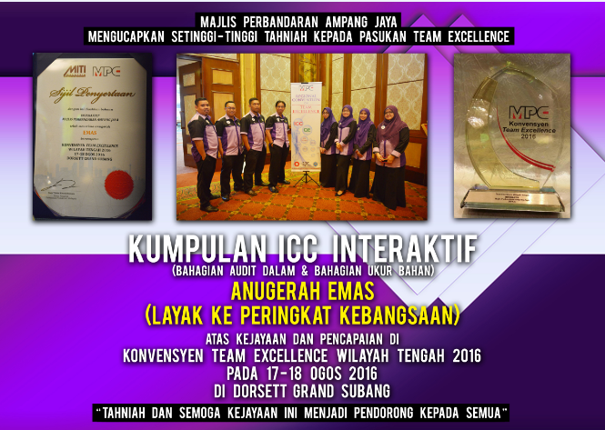 Tahniah Kumpulan ICC Interaktif