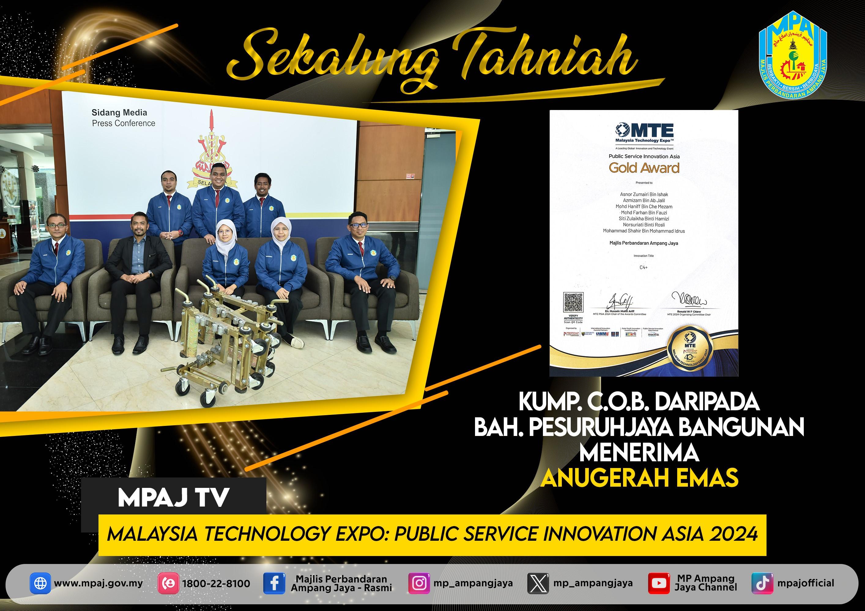 COB - MENERIMA ANUGERAH EMAS