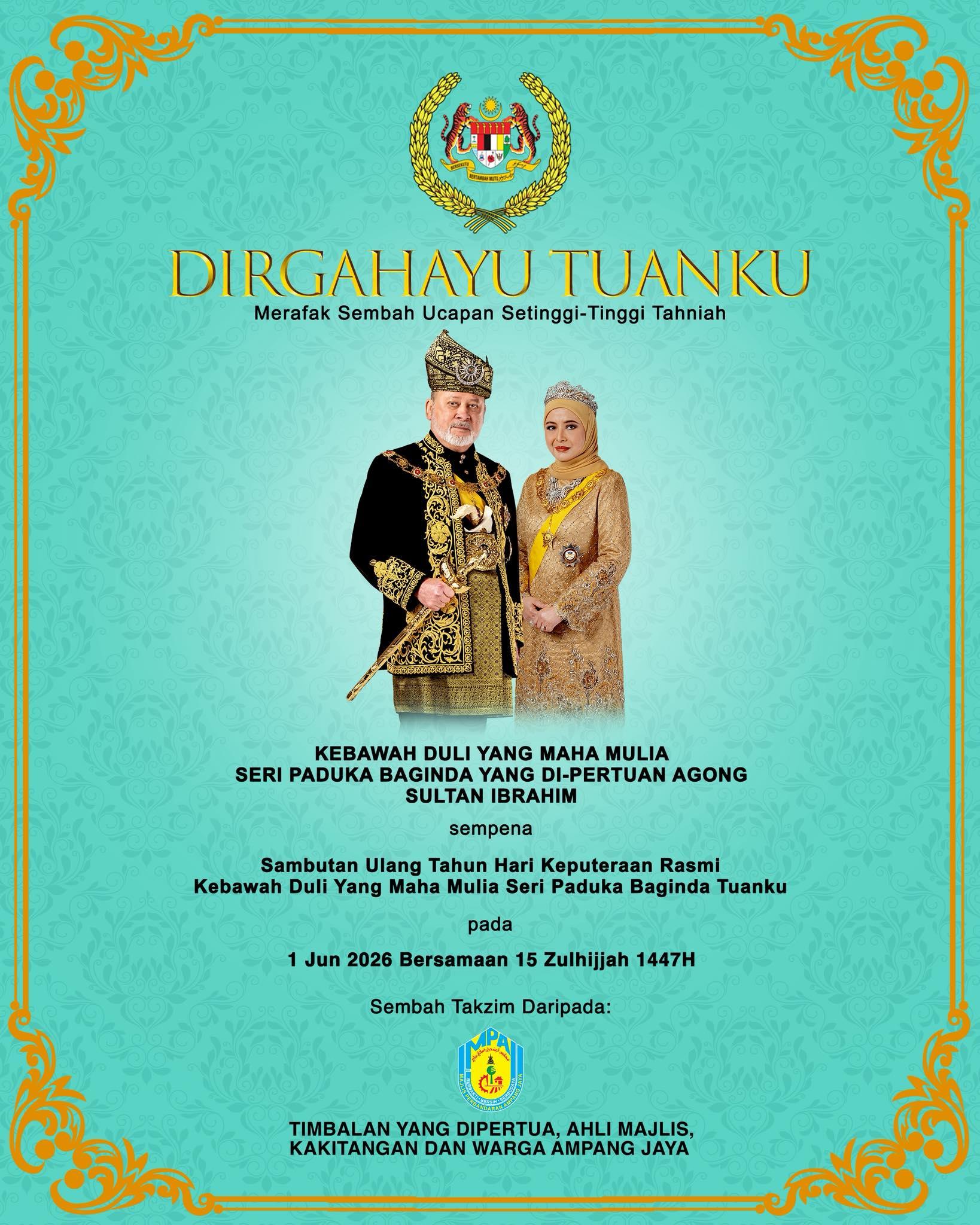 DIRGAHAYU TUANKU 2026