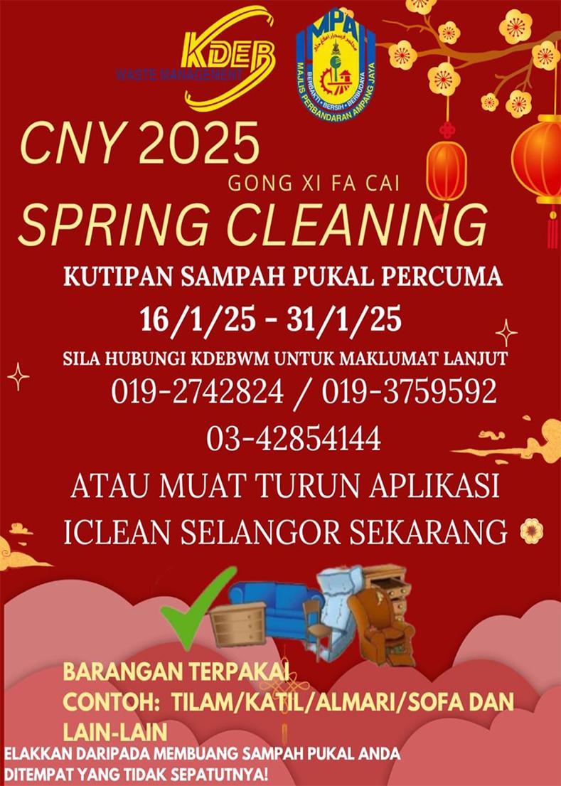 E-POSTER CNY SPRING CLEANING 2025