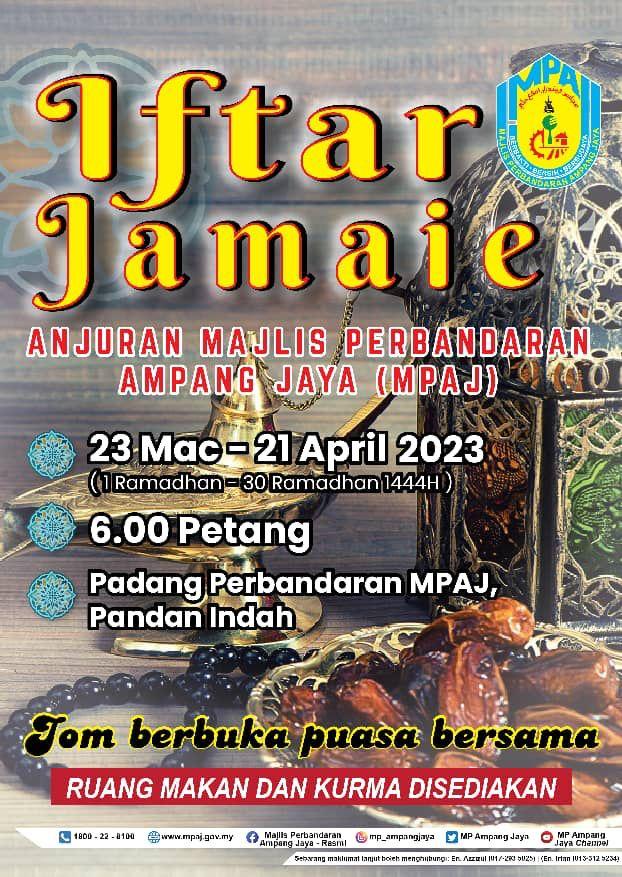 IFTAR JAMAIE ANJURAN MAJLIS PERBANDARAN AMPANG JAYA (MPAJ)