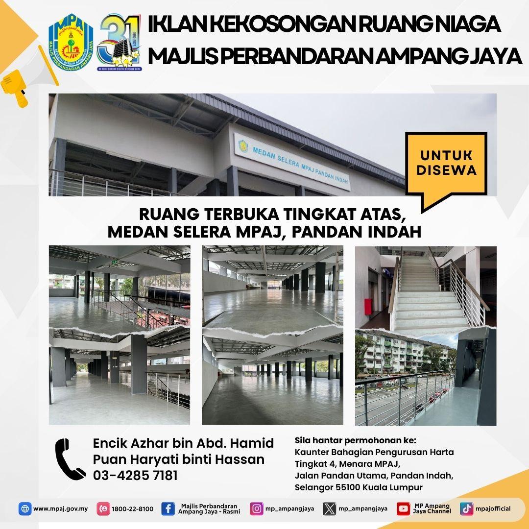 IKLAN KEKOSONGAN RUANG NIAGA MAJLIS PERBANDARAN AMPANG JAYA