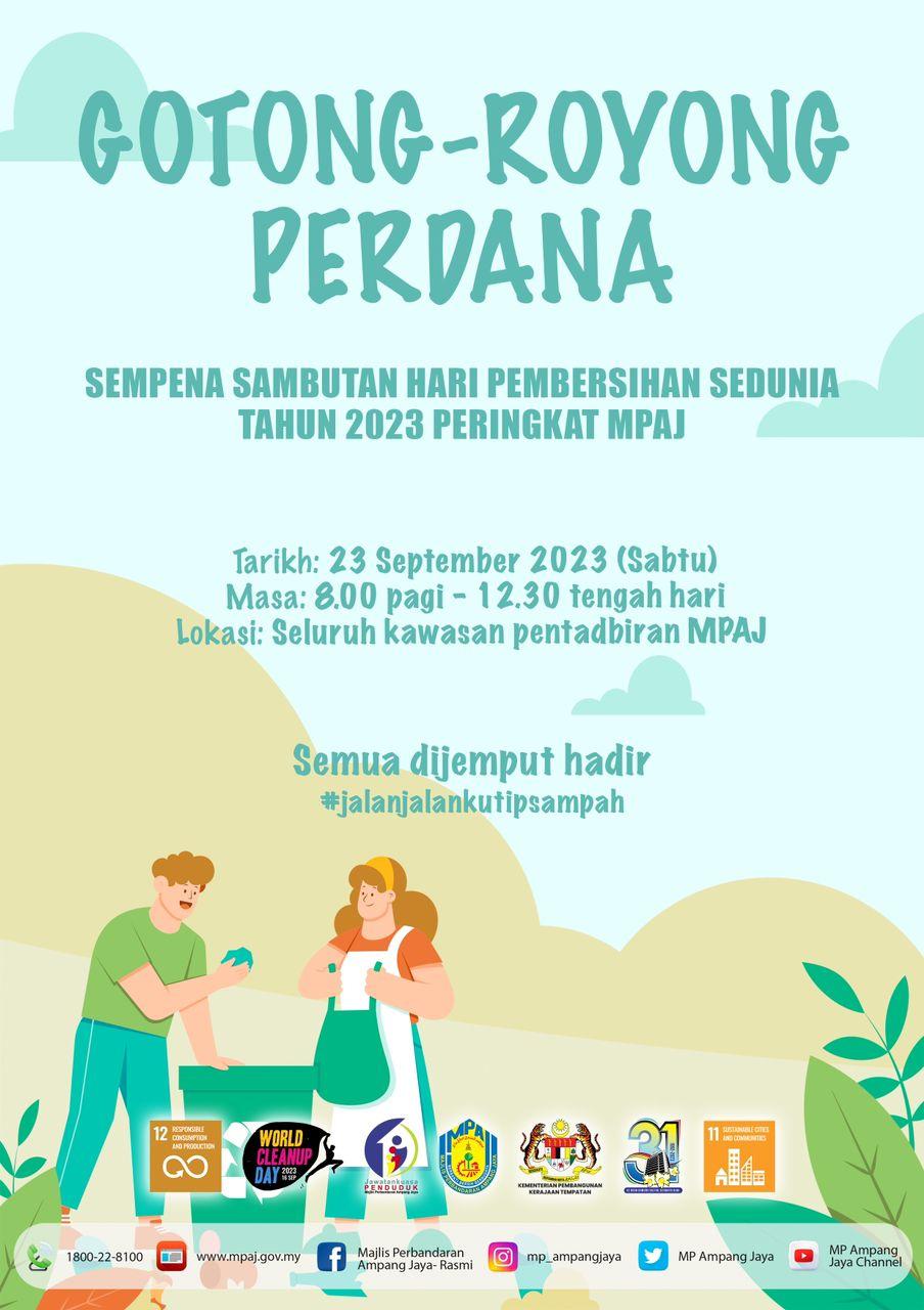 MPAJ AKAN MENGADAKAN GOTONG-ROYONG PERDANA