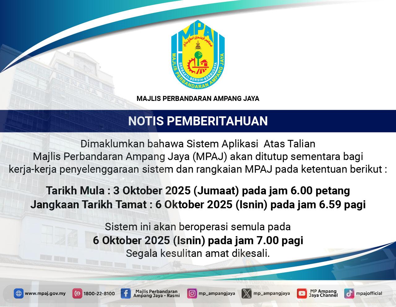 NOTIS PEMBERITAHUAN