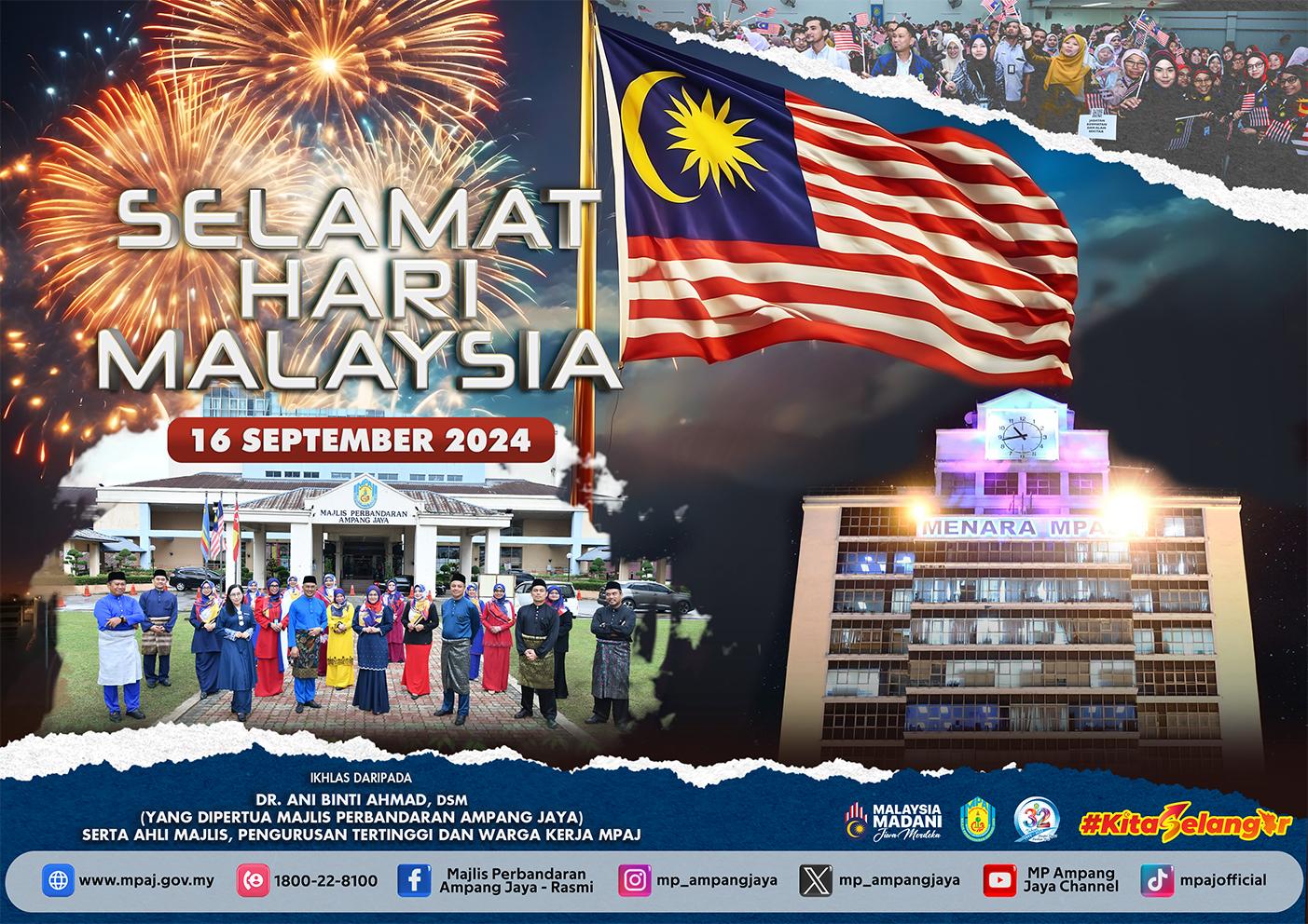 SELAMAT MENYAMBUT HARI MALAYSIA 2024