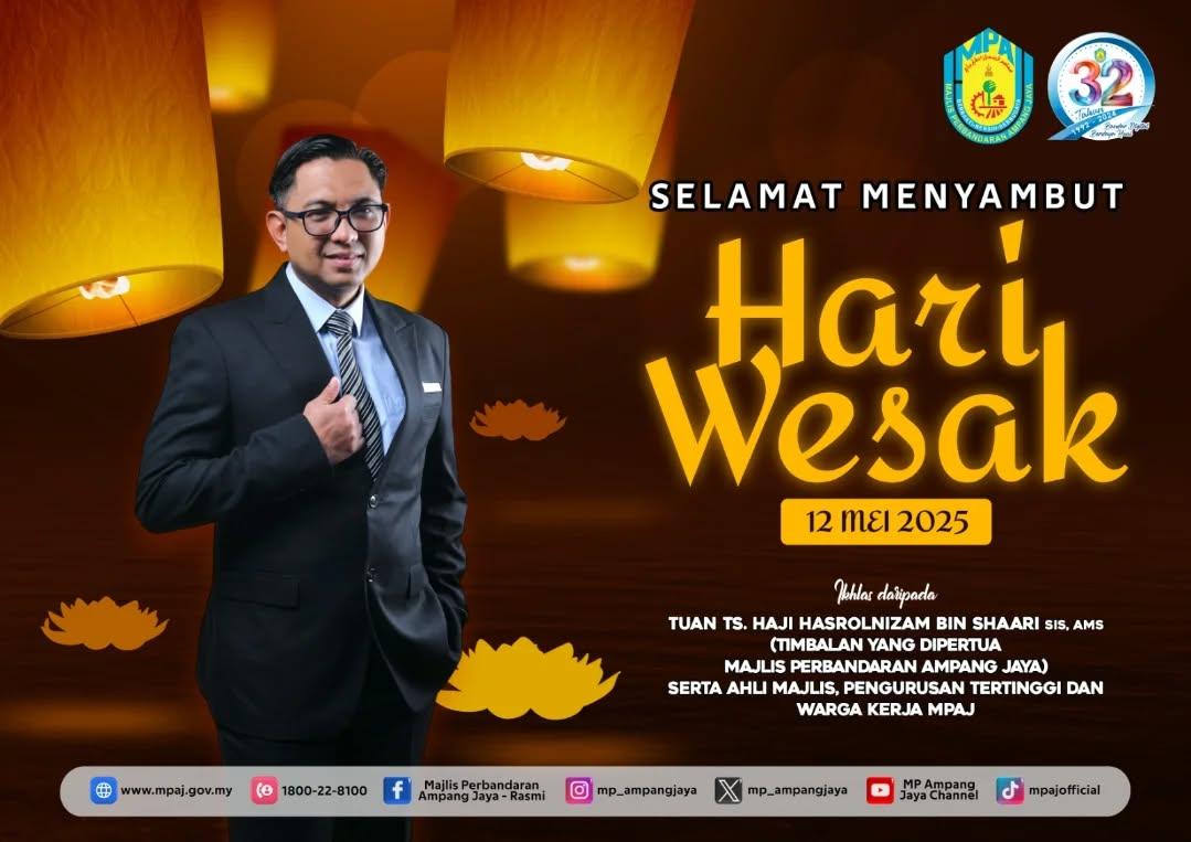 SELAMAT MENYAMBUT HARI WESAK 