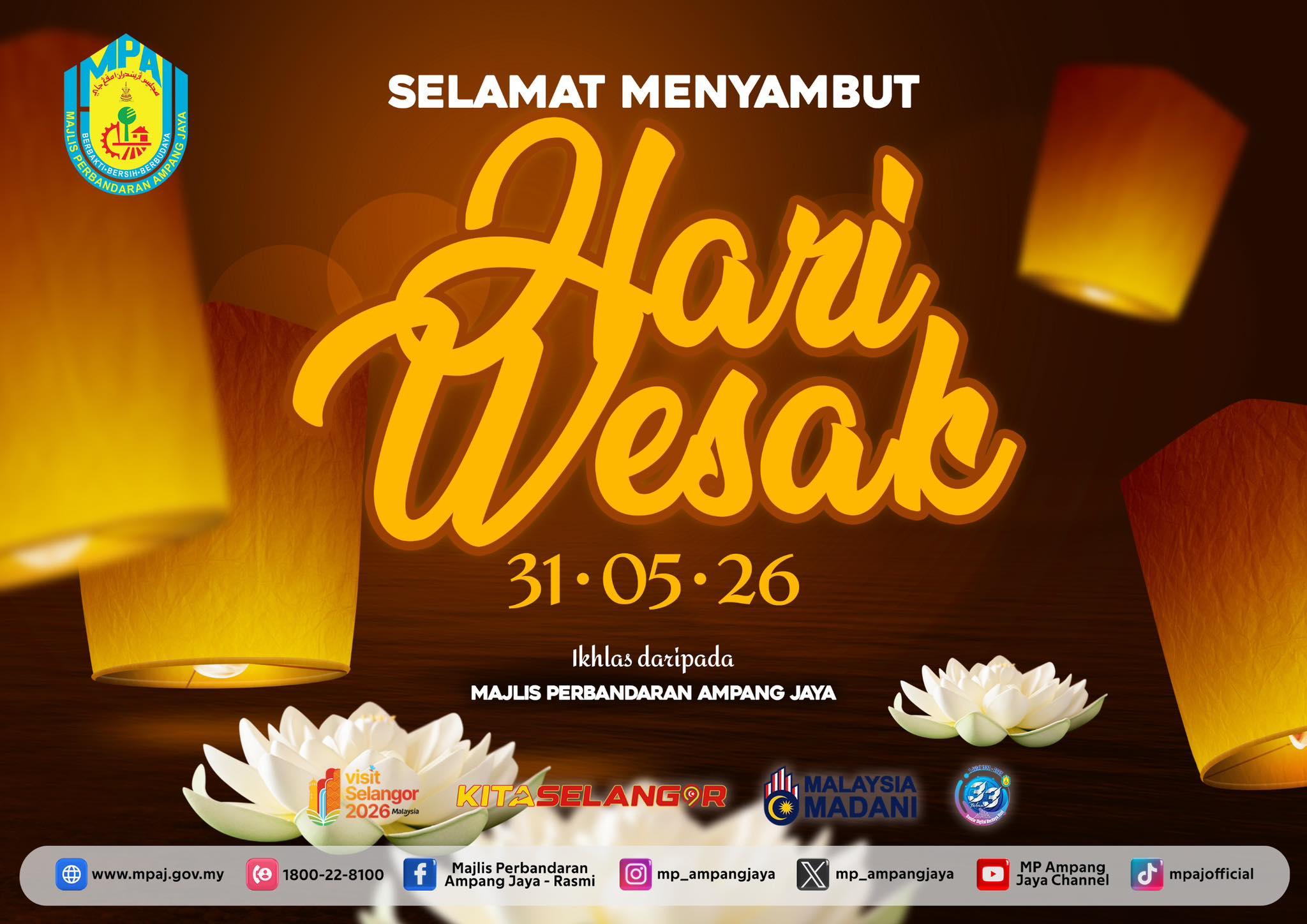Selamat Menyambut Hari Wesak 2026