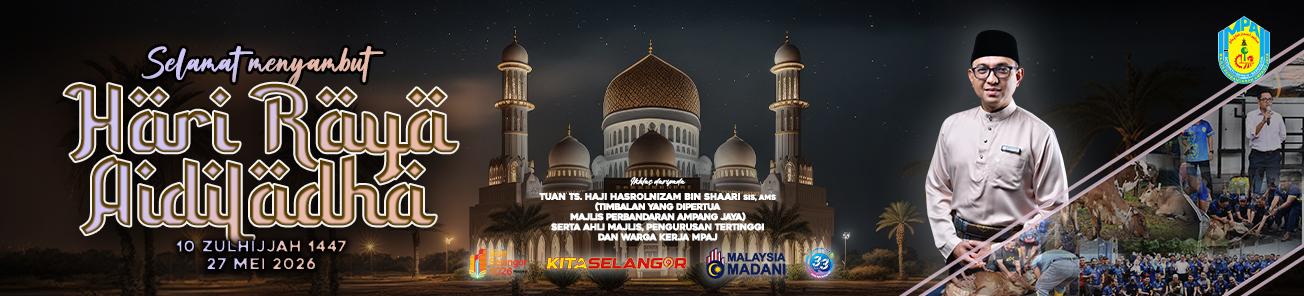 Selamat Menyambut Hari Raya Aidiladha 2026