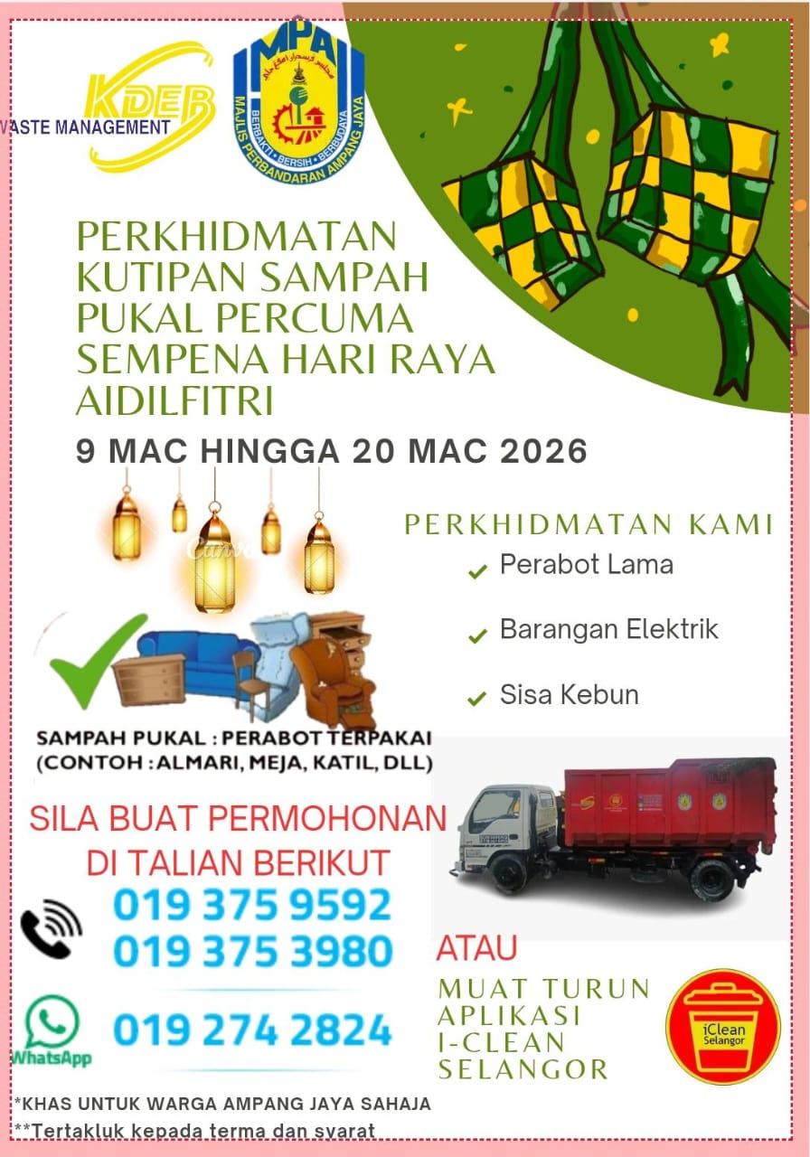 PERKHIDMATAN KUTIPAN SAMPAH PUKAL