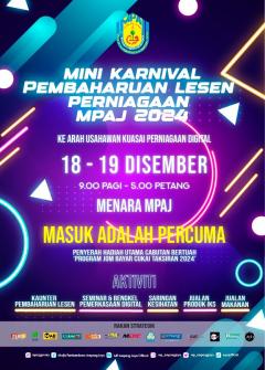MINI KARNIVAL PEMBAHARUAN LESEN PERNIAGAAN