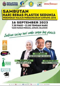 SAMBUTAN HARI BEBAS PLASTIK