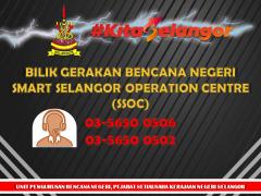 TALIAN BILIK GERAKAN BENCANA NEGERI, SMART SELANGOR OPERATION CENTRE (SSOC)