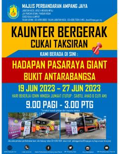 JADUAL KAUNTER BERGERAK KUTIPAN HASIL
